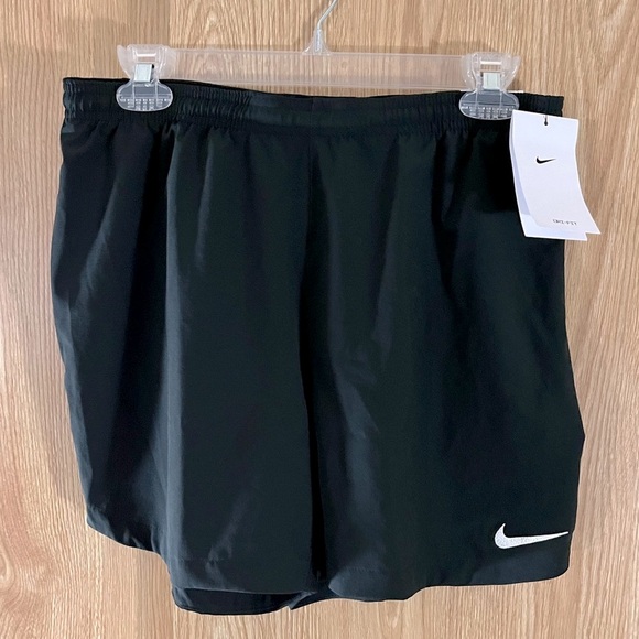 NWT Nike Dri-Fit Black Running Shorts - Picture 2 of 5